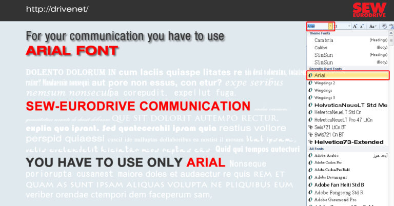 Communication interne — Nouvelle brochure sur écran TV