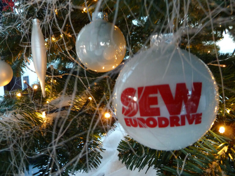 Boule de Noël personnalisée SEW-EURODRIVE