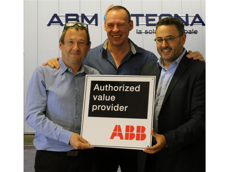 Post réseaux sociaux — Certification ABB pour ABM TECNA