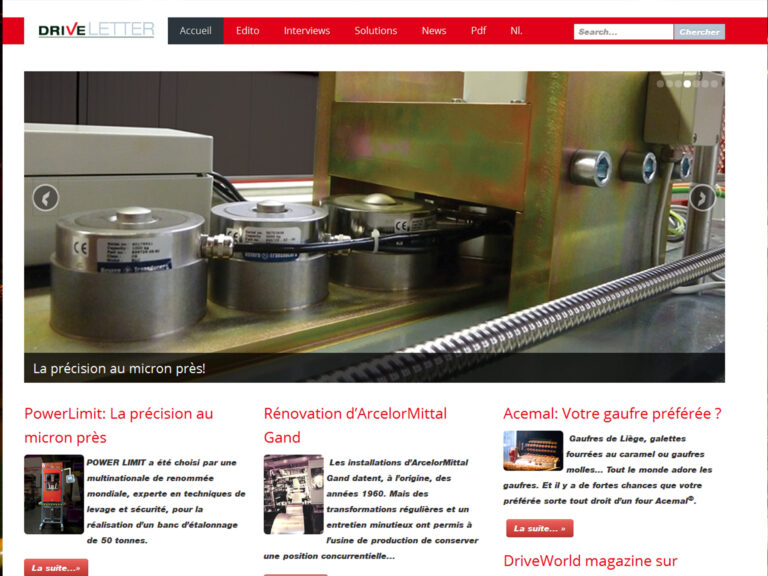 Magazine DriveLetter version digitale sur un site dédié