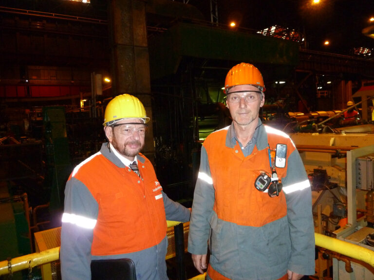 Interview avec Fons Calders chez Arcelor Mittal Gent pour le magazine DriveLetter